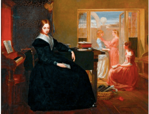 The Governess by Richard Redgrave Date painted: 1844 Oil on canvas, 71.1 x 91.5 cm